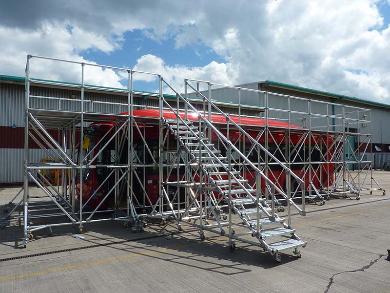platform for working at height from a2m